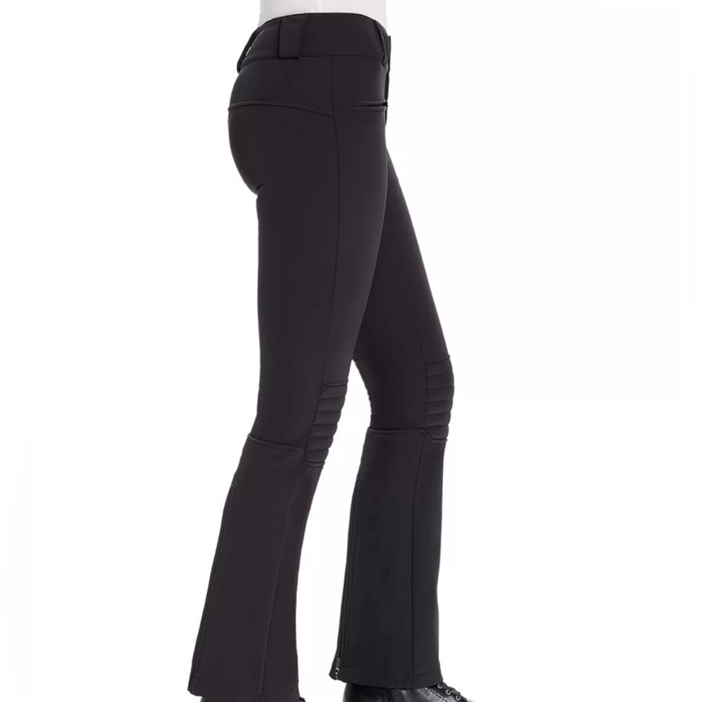 Perfect Moment Fleece Lined Black Ski Pants - Size Large